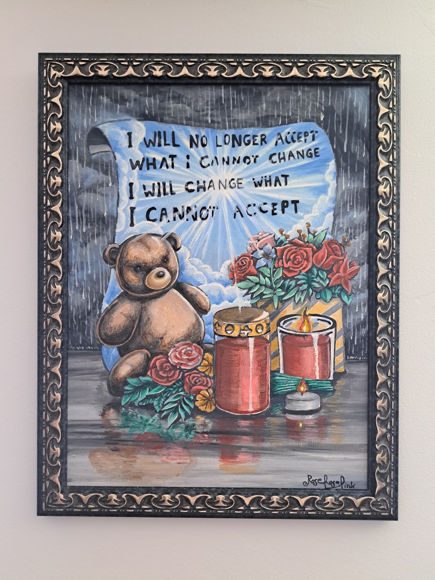 I will change what I cannot accept