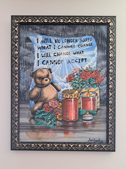 I will change what I cannot accept